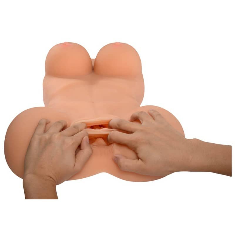 Реалистична Секс играчка Секси Женско Тяло с гърди, вагина и анус Oriental Carrie Half Body Sex Doll код: 2241 цена с дискретна доставка от Секс Шоп Еротика